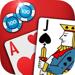 Взломанная Blackjack 21  [МОД Меню] - последняя версия apk на Андроид