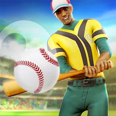 Скачать взломанную Baseball Club: PvP Multiplayer (Бейсбольный клуб)  [МОД Бесконечные монеты] - полная версия apk на Андроид