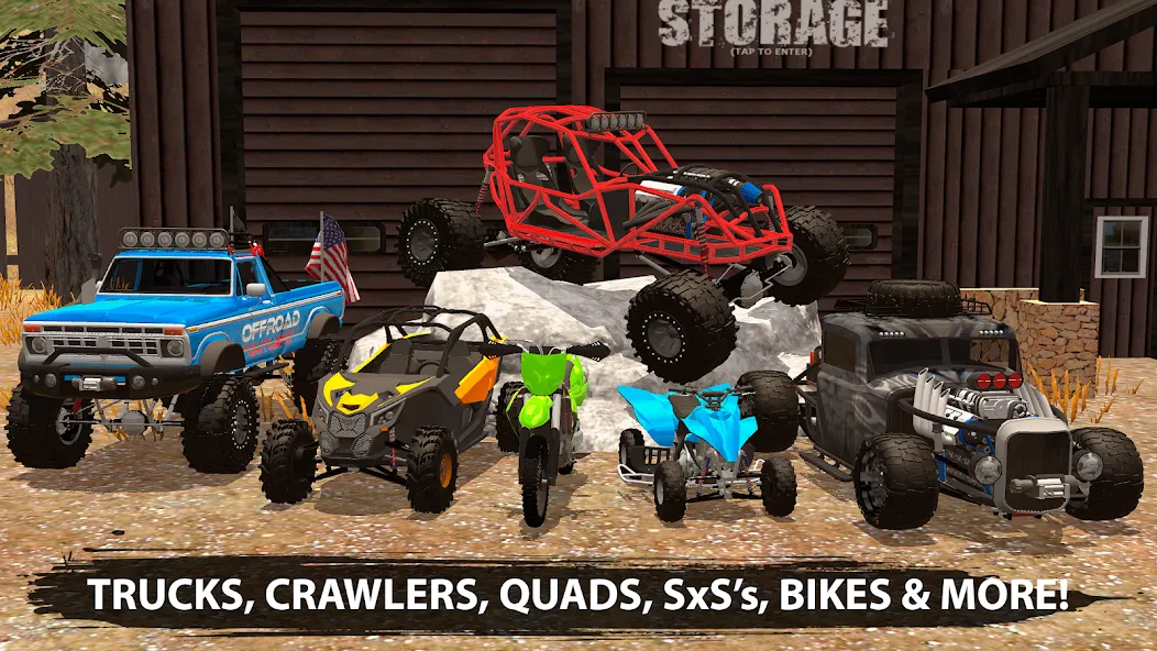 Offroad Outlaws (Оффроуд Аутлоус)  [МОД Много монет] Screenshot 1