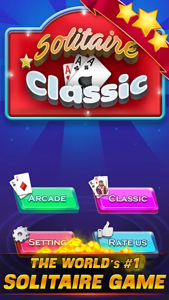 Solitaire Classic (Солитер Классик)  [МОД Все открыто] Screenshot 5