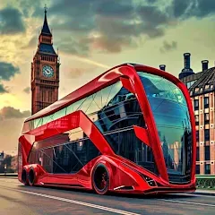 Скачать взломанную Bus Simulator 3D Bus Games (Городское автобусное симуляторение)  [МОД Unlocked] - стабильная версия apk на Андроид