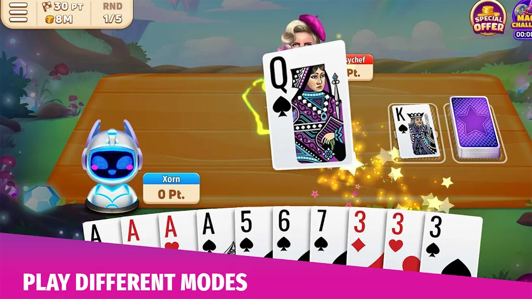 Gin Rummy Stars - Card Game (Джин Рамми Старс)  [МОД Бесконечные монеты] Screenshot 2