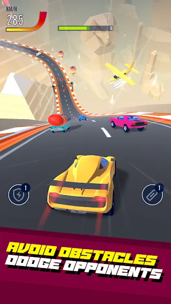 Car Race 3D - Racing Master (С  3D  Гонки на автомобилях 3D)  [МОД Mega Pack] Screenshot 2