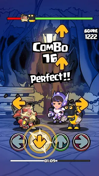 Beat Fight:Full Mod Battle (Бит Файт)  [МОД Все открыто] Screenshot 2
