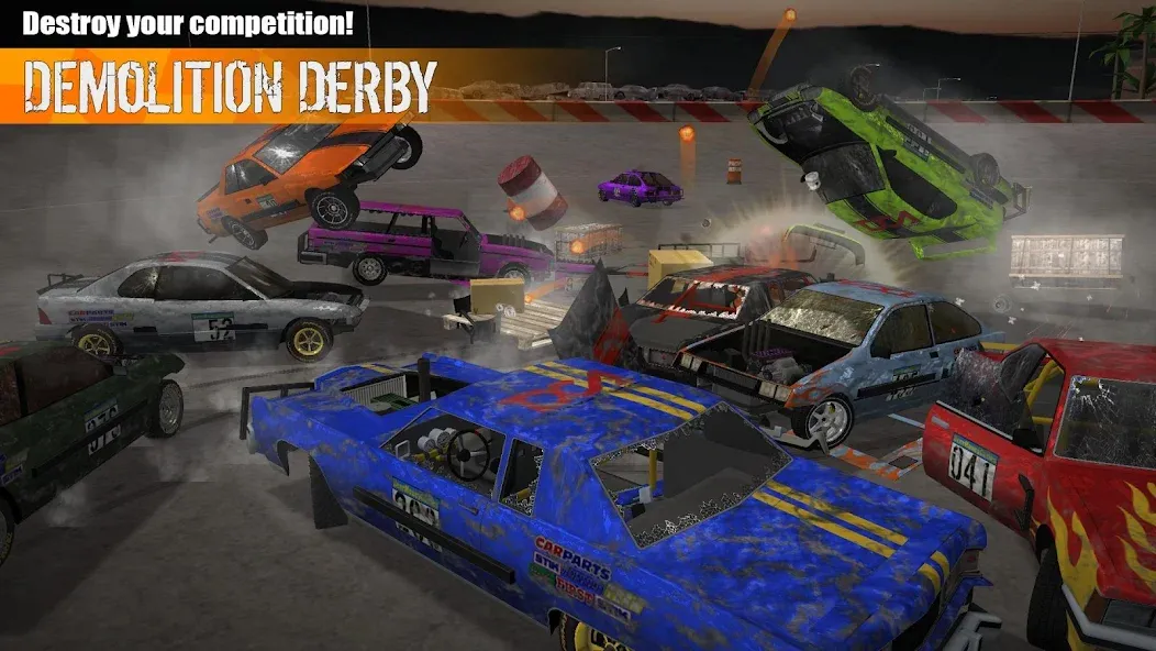 Demolition Derby 3 (Демолиция Дерби 3)  [МОД Много денег] Screenshot 2