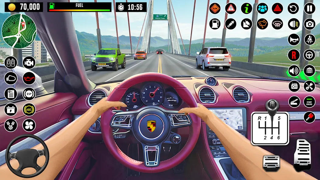 City Driving School Car Games  [МОД Unlimited Money] Screenshot 4