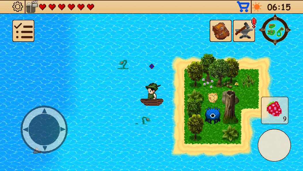 Survival RPG 1: Island Escape (Сурвивал РПГ 1)  [МОД Бесконечные деньги] Screenshot 1