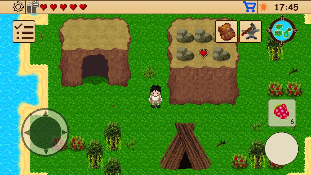 Survival RPG 1: Island Escape (Сурвивал РПГ 1)  [МОД Бесконечные деньги] Screenshot 3