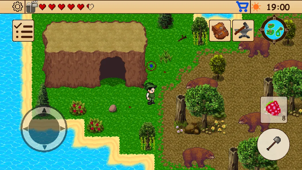 Survival RPG 1: Island Escape (Сурвивал РПГ 1)  [МОД Бесконечные деньги] Screenshot 5