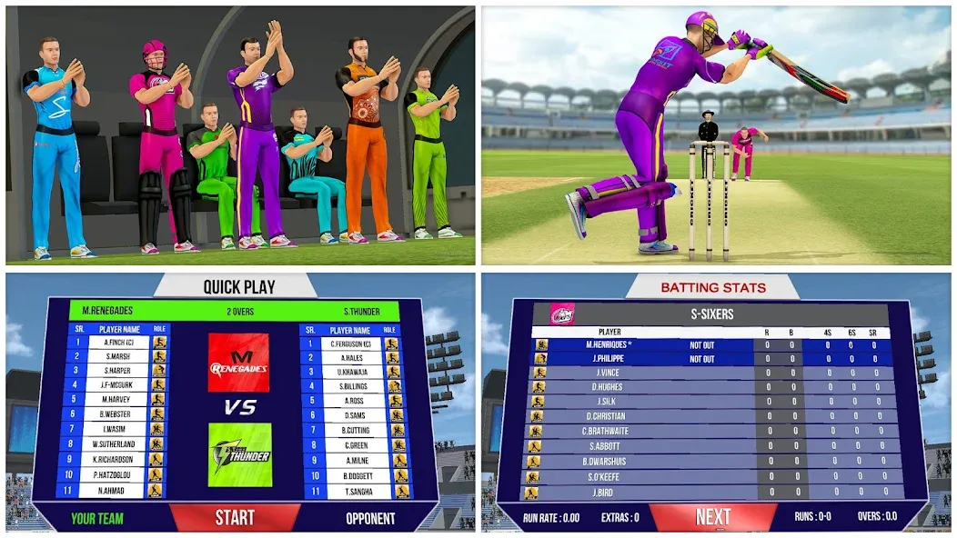 Aussie T20 Cricket Game 2023  [МОД Unlocked] Screenshot 5