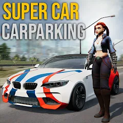 Скачать взлом Super car parking - Car games  [МОД Бесконечные деньги] - последняя версия apk на Андроид