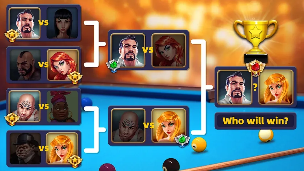 8 Pool Clash (Пул Клаш)  [МОД Unlocked] Screenshot 4