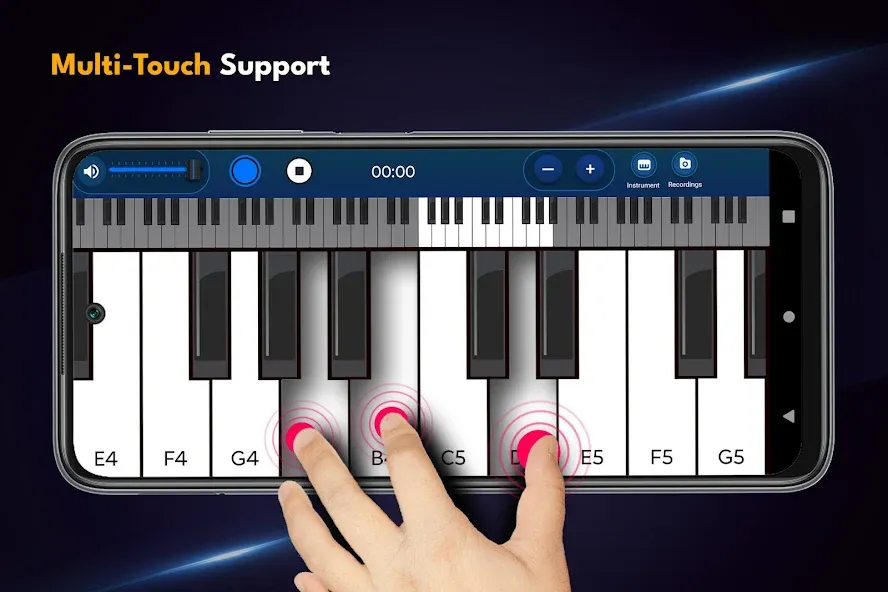 Real Piano Keyboard  [МОД Меню] Screenshot 2