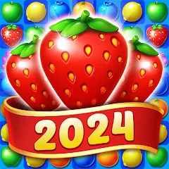 Скачать взломанную Fruit Diary - Match 3 Games  [МОД Unlimited Money] - полная версия apk на Андроид