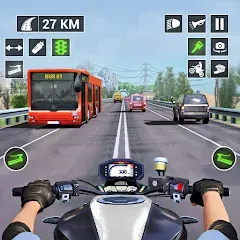 Взлом 3d Bike Racing Bike Race Games  [МОД Unlocked] - стабильная версия apk на Андроид