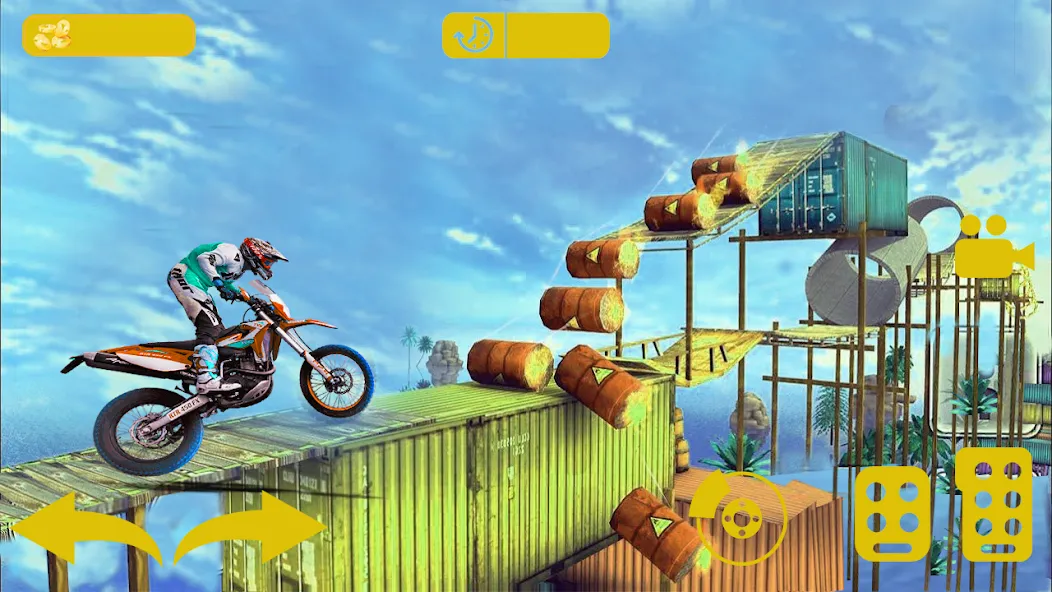 Bike stunt 3d games-Bike games  [МОД Unlimited Money] Screenshot 1