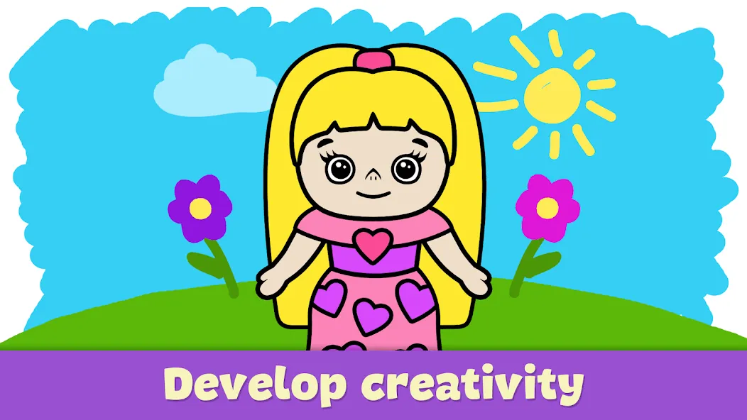 Coloring Book - Games for Kids  [МОД Menu] Screenshot 3