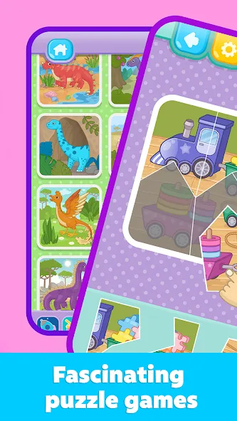 Kids Puzzles: Games for Kids  [МОД Unlocked] Screenshot 4