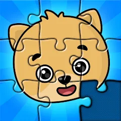 Взломанная Kids Puzzles: Games for Kids  [МОД Unlocked] - последняя версия apk на Андроид