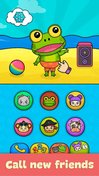 Bimi Boo Baby Phone for Kids  [МОД Меню] Screenshot 4