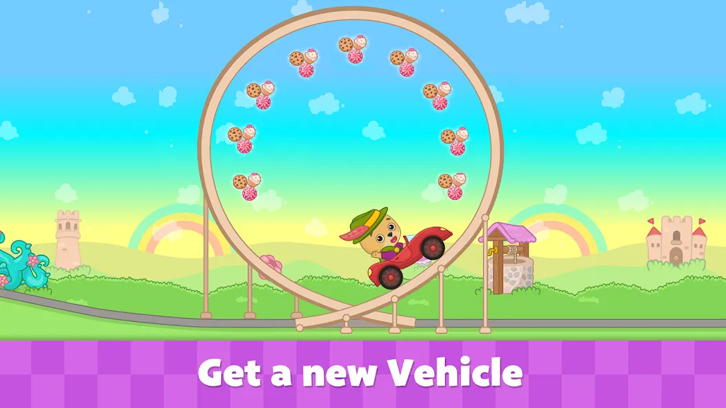 Bimi Boo Car Games for Kids  [МОД Unlocked] Screenshot 2