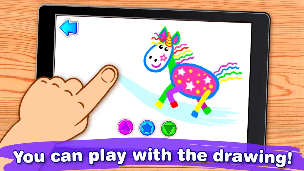 Bini Drawing for Kids Games (Бини)  [МОД Много денег] Screenshot 5