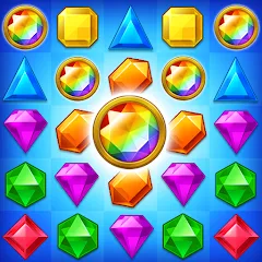 Скачать взлом Jewel Match King  [МОД Mega Pack] - последняя версия apk на Андроид