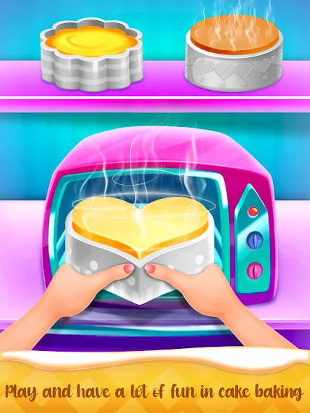 Cake Maker Cooking Cake Games (Кейк Мейкер кулинарные игры на приготовление тортов)  [МОД Unlocked] Screenshot 5