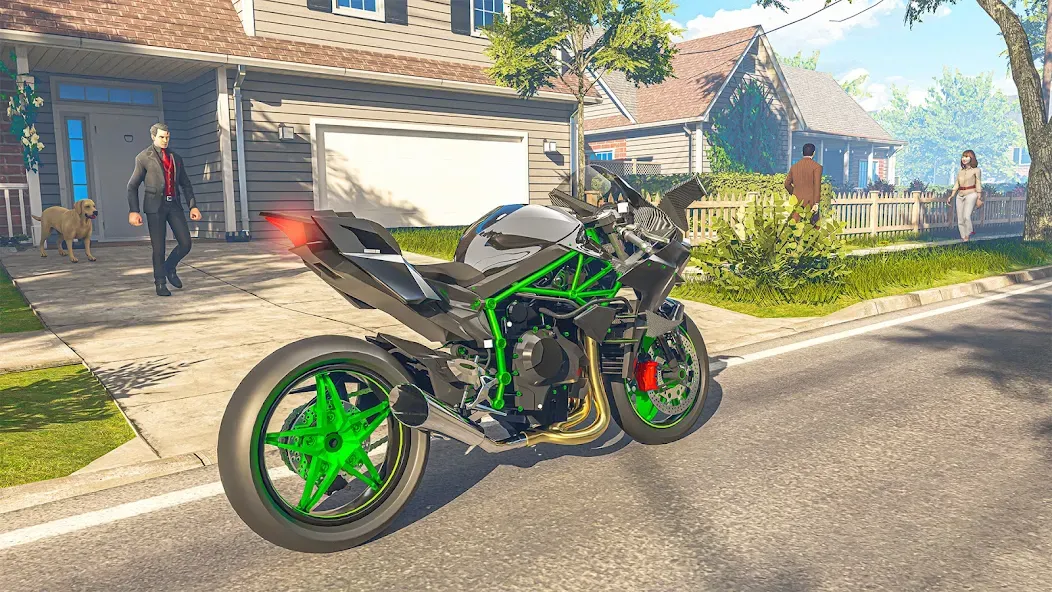 Motorcycle Dealer Bike Games  [МОД Много монет] Screenshot 2