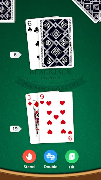 Blackjack (Блэкджек)  [МОД Menu] Screenshot 2