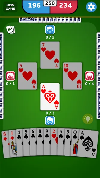 Spades - Card Game (Спейдс)  [МОД Menu] Screenshot 2