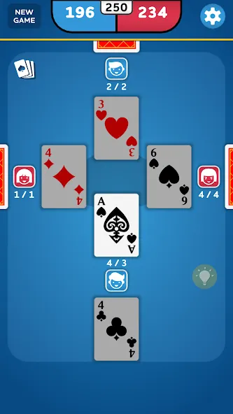 Spades - Card Game (Спейдс)  [МОД Menu] Screenshot 3