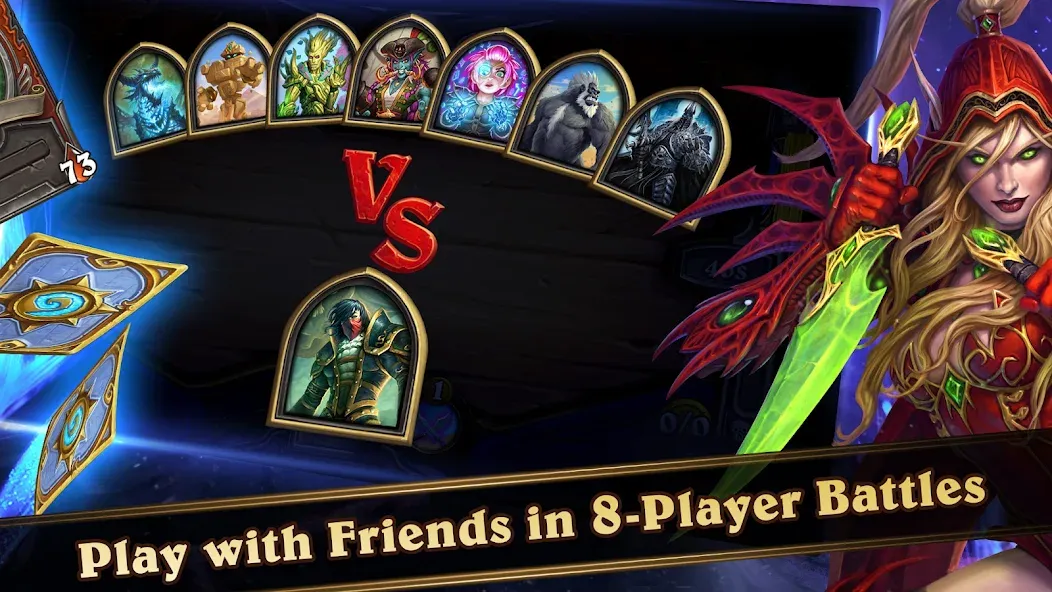 Hearthstone (Хртстоун)  [МОД Все открыто] Screenshot 3