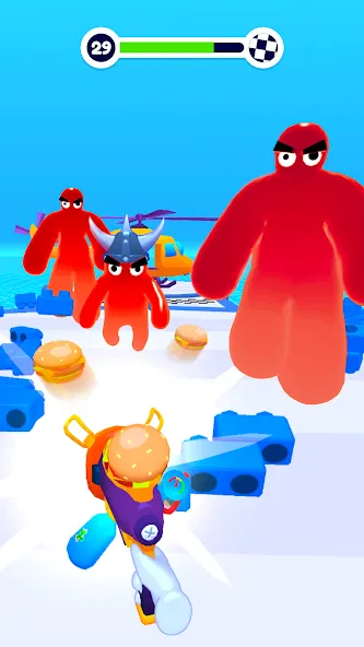 Blob Shooter 3D — Assassin Hit  [МОД Бесконечные деньги] Screenshot 4