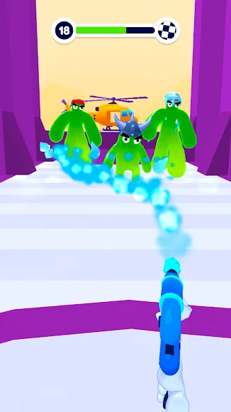 Blob Shooter 3D — Assassin Hit  [МОД Бесконечные деньги] Screenshot 5