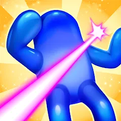 Взлом Blob Shooter 3D — Assassin Hit  [МОД Бесконечные деньги] - стабильная версия apk на Андроид