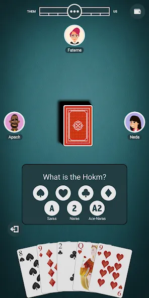 Hokm+  [МОД Unlocked] Screenshot 2