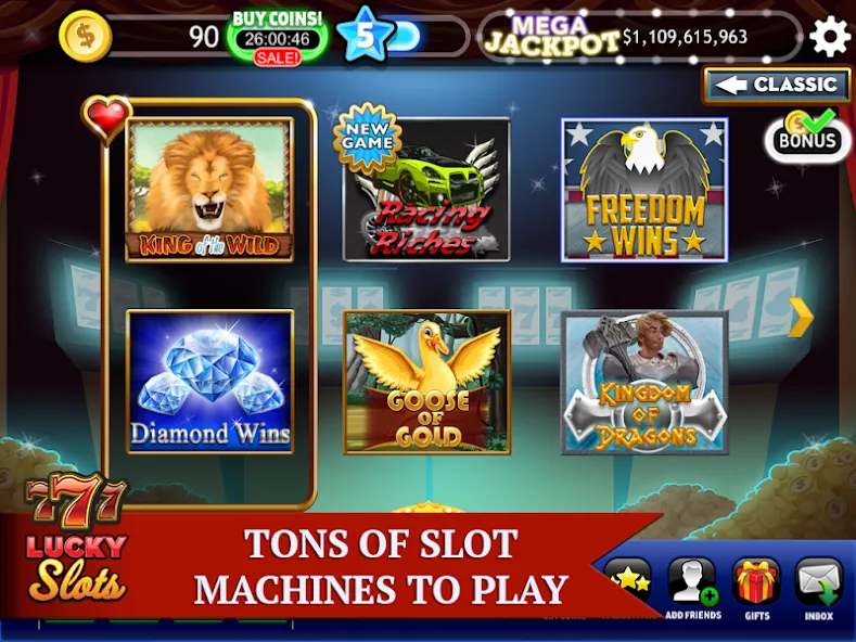 Lucky Slots (Лаки Слотс)  [МОД Все открыто] Screenshot 1