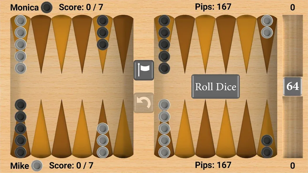 Bluetooth Backgammon  [МОД Menu] Screenshot 2