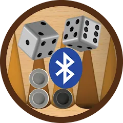 Взломанная Bluetooth Backgammon  [МОД Menu] - полная версия apk на Андроид