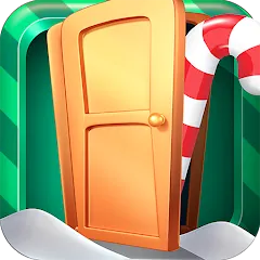 Взлом Open 100 Doors - Christmas!  [МОД Unlimited Money] - стабильная версия apk на Андроид