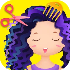 Взломанная Hair salon games : Hairdresser  [МОД Меню] - последняя версия apk на Андроид