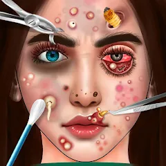 Скачать взломанную ASMR Doctor Makeup Salon games (АСМР)  [МОД Unlocked] - последняя версия apk на Андроид