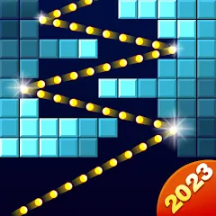 Взломанная Bricks and Balls - Brick Game  [МОД Много монет] - стабильная версия apk на Андроид