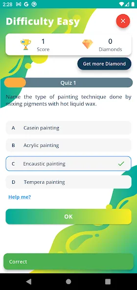 Ultimate Art Quiz (Ультимативная Викторина по искусству)  [МОД Много монет] Screenshot 4