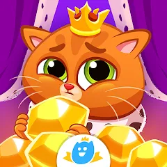 Взломанная Bubbu Jewels - Merge Puzzle (Буббу Джуэлс)  [МОД Много денег] - полная версия apk на Андроид