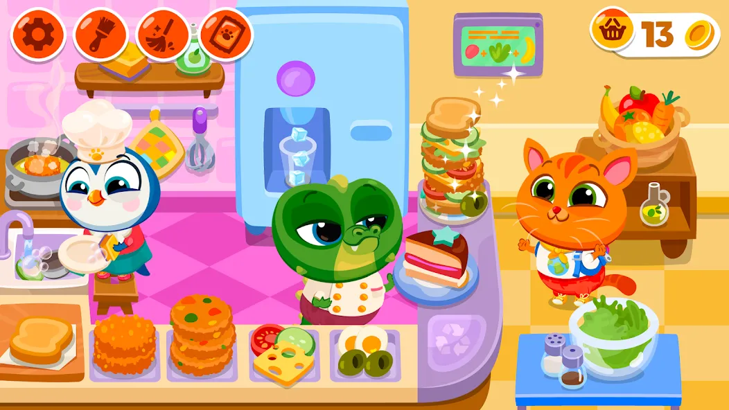 Bubbu School - My Virtual Pets (Буббу Скул)  [МОД Mega Pack] Screenshot 2