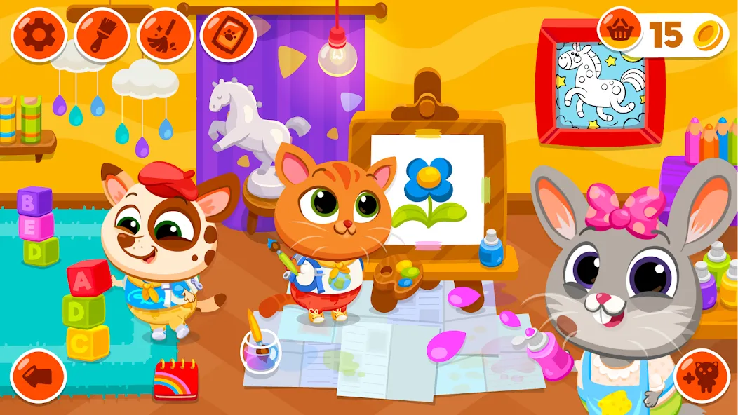 Bubbu School - My Virtual Pets (Буббу Скул)  [МОД Mega Pack] Screenshot 4