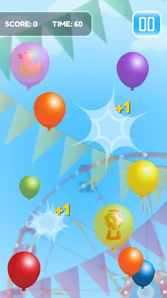 Pop Balloon Kids  [МОД Бесконечные деньги] Screenshot 1