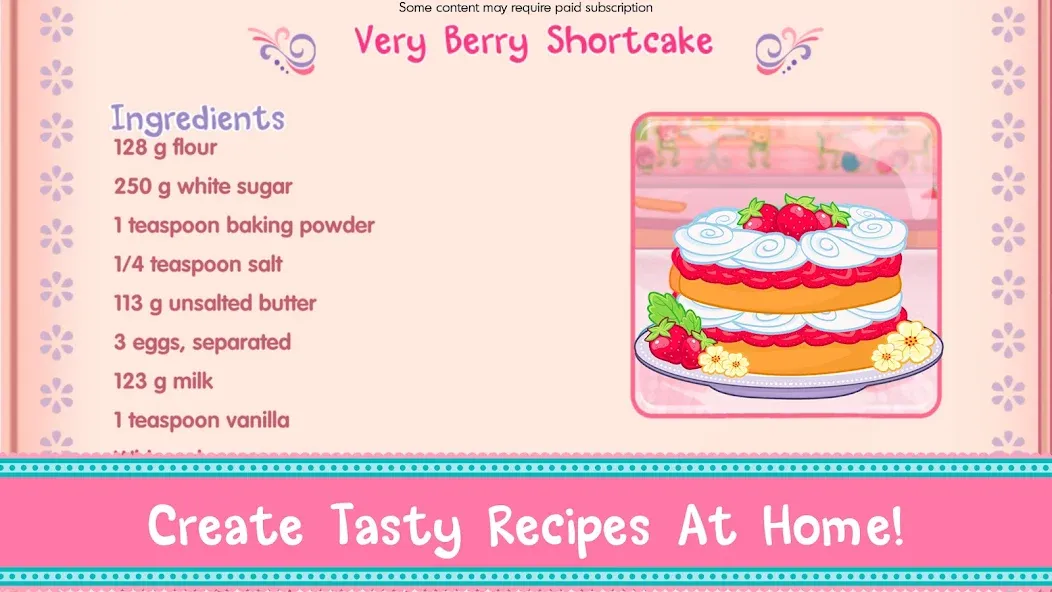 Strawberry Shortcake Bake Shop  [МОД Все открыто] Screenshot 4